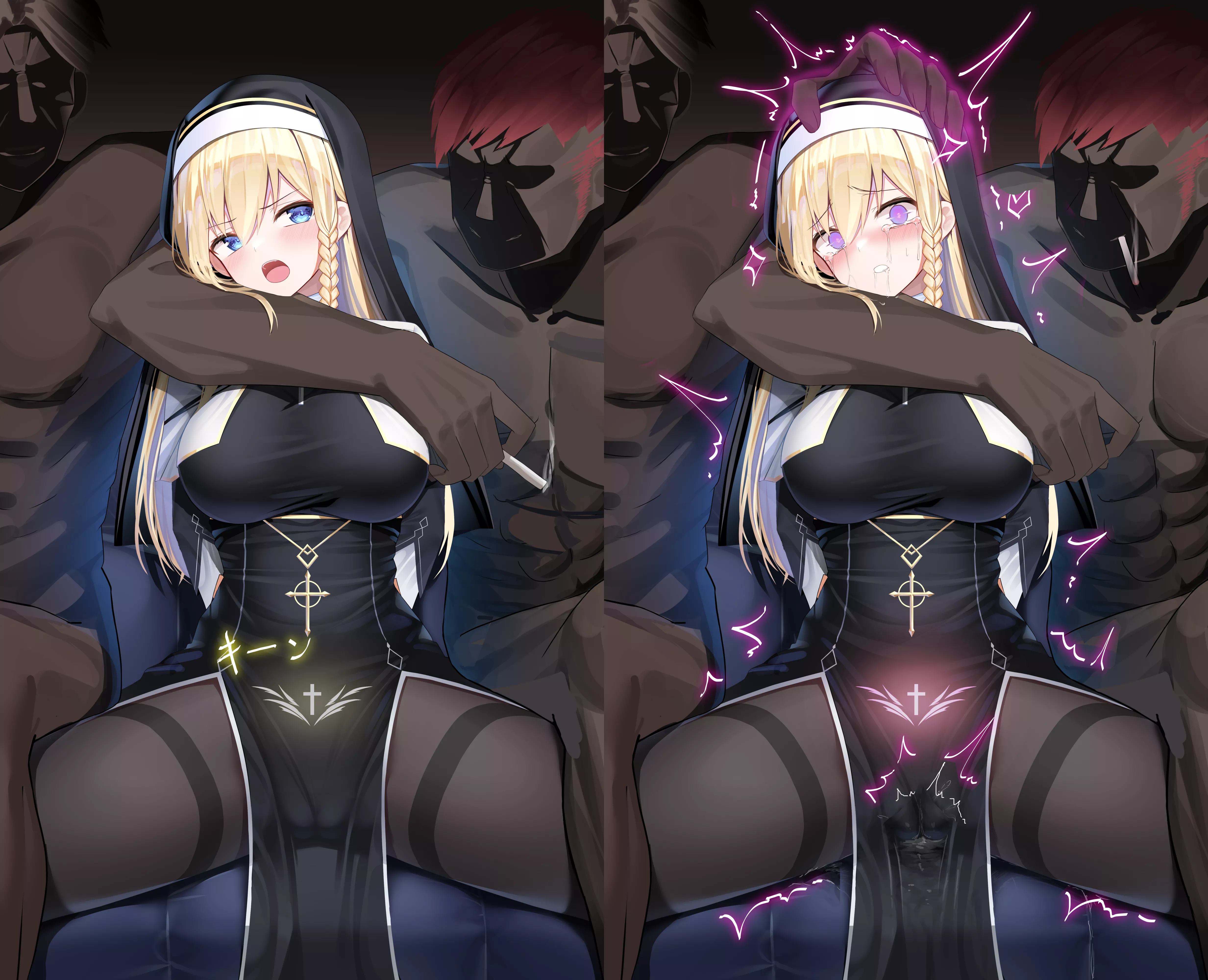 Let's see how long can her protection spell last before she finally succumbs to the brainwashing