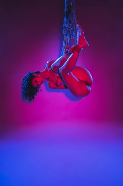 MissPeachXCream wants you to look - rope and photo by me (The Dark Arts)