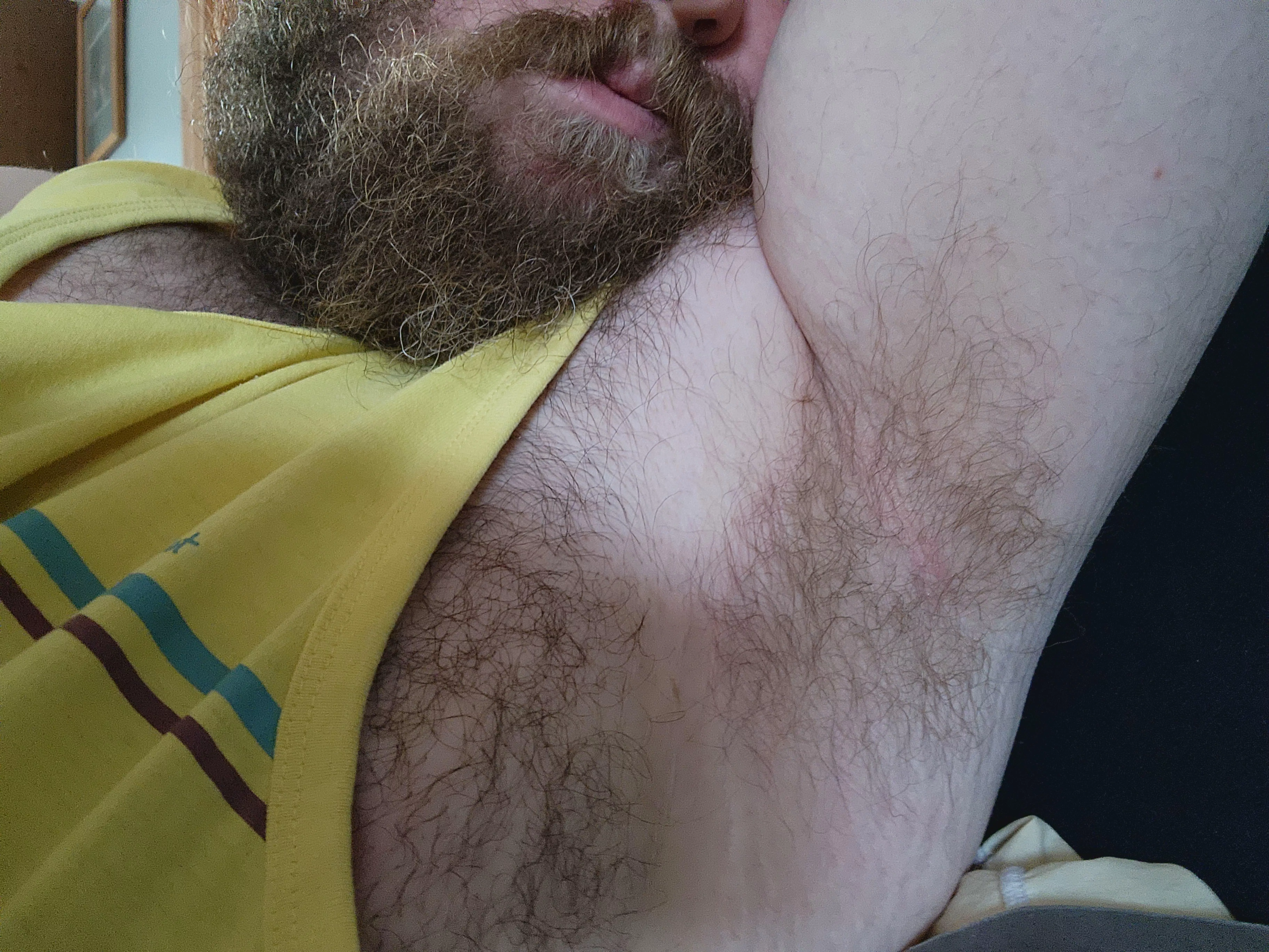 Not the hairest but I'm enjoying the smell!