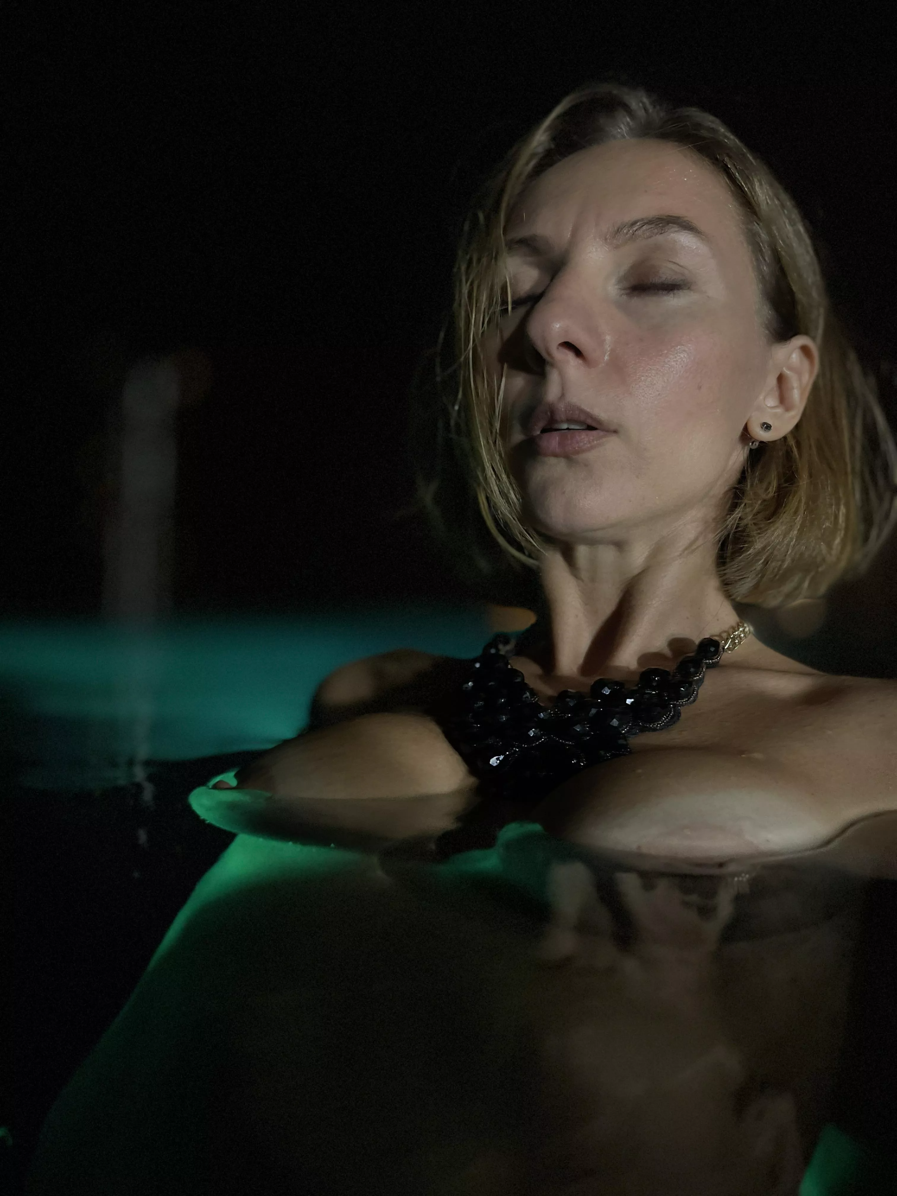 Orgasm in a water perfect