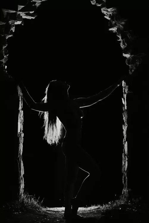 Owning the Look: A Woman in Black and White