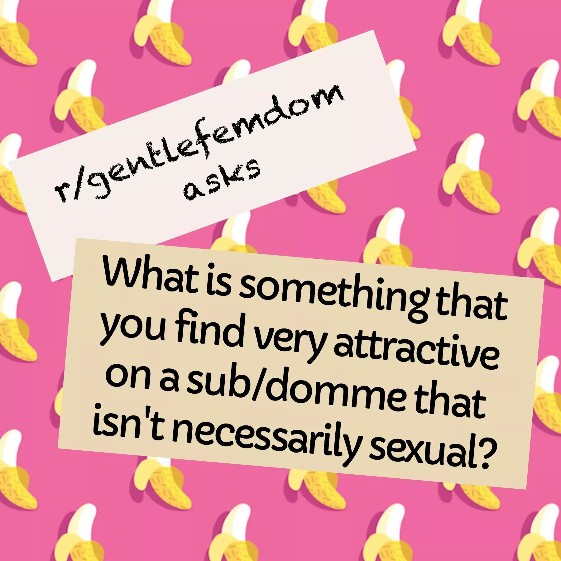 Question of the week has arrived!