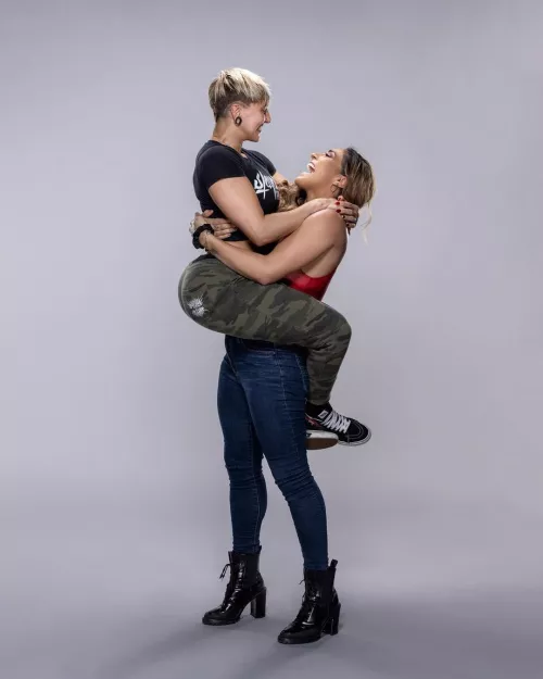 Rhea Ripley and Raquel Rodriguez