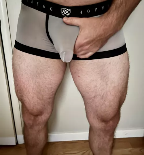Silver trunks, feel amazing on.