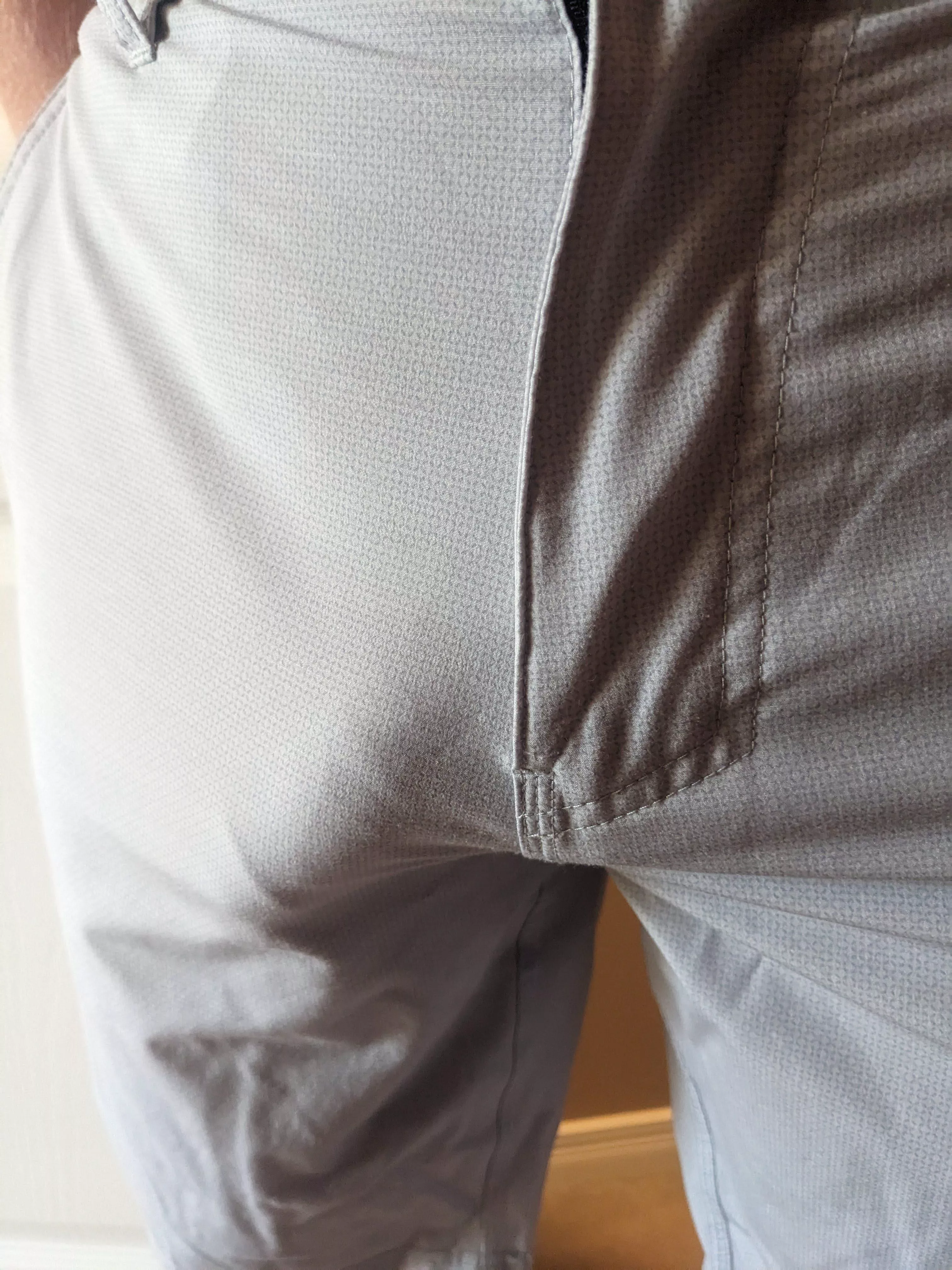 Think people at work noticed? Let me know. I love going commando, you?