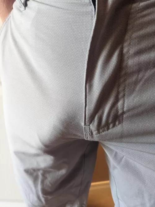 Think people at work noticed? Let me know. I love going commando, you?