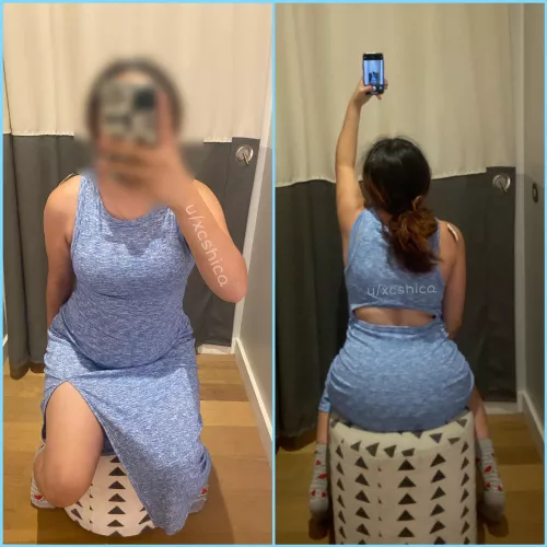 what do you think of this dress boss? front or back as well ;)