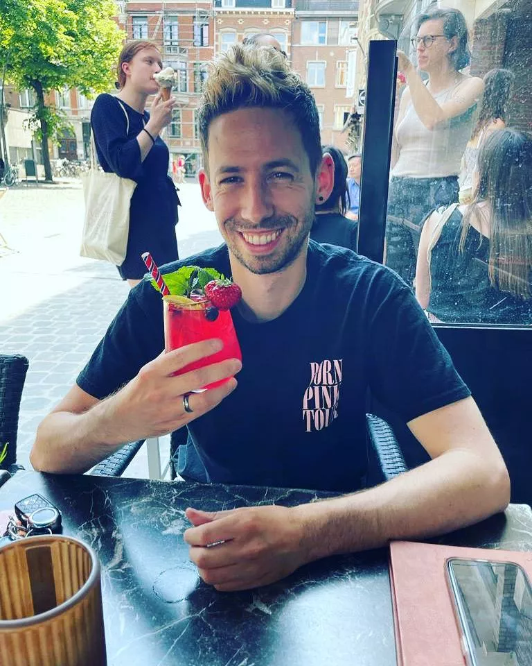 When I needed a drink after my helix piercing.