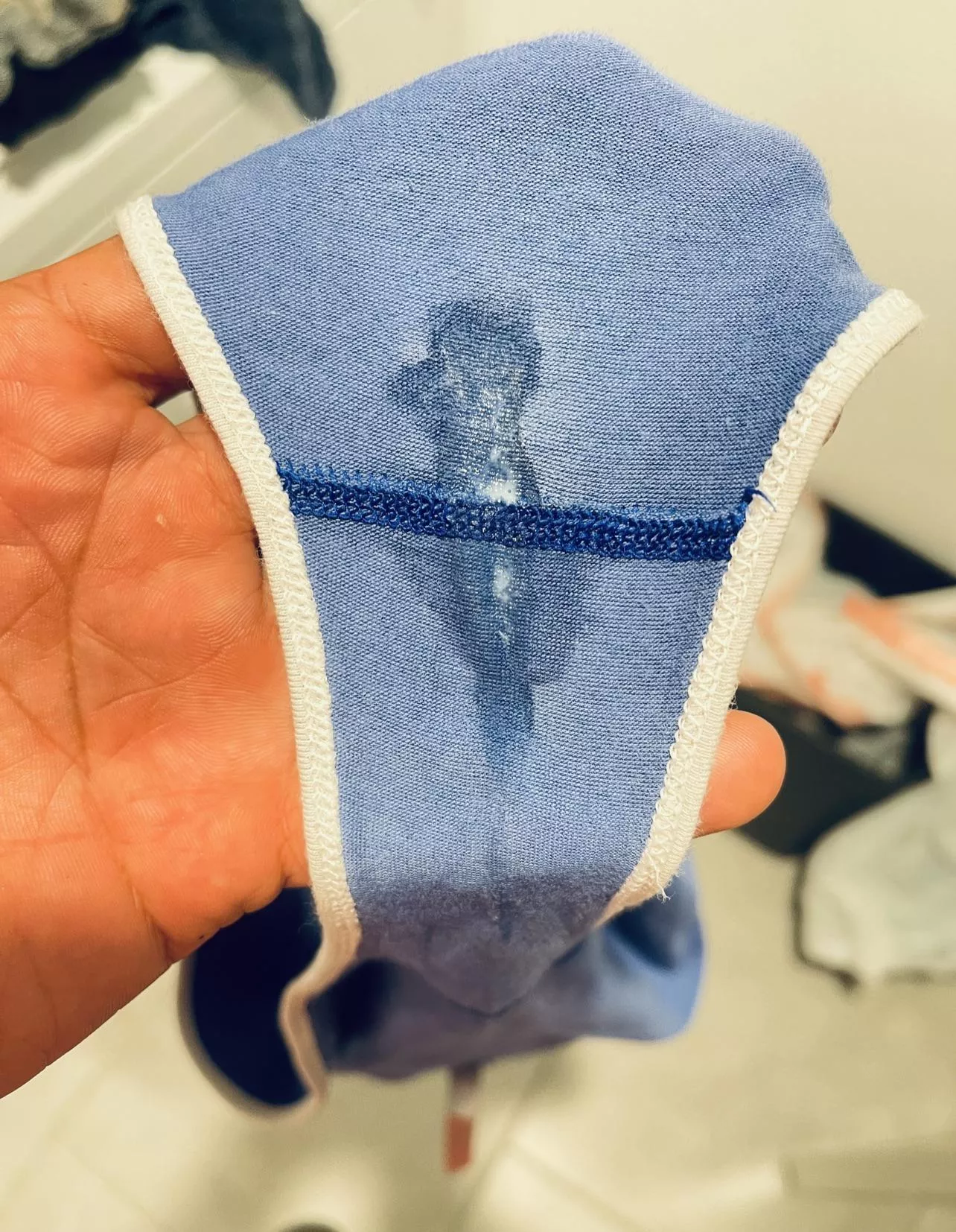 Wife left a creamy mess in these