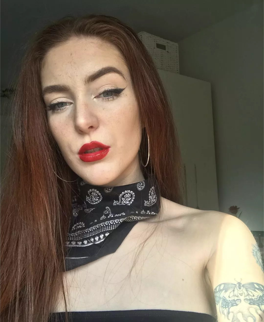 Yeah, she listens to metal.