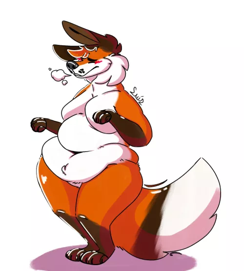 A Wide Foxxo (Me)