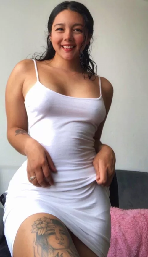 Am I sexy in white? 🤍😍