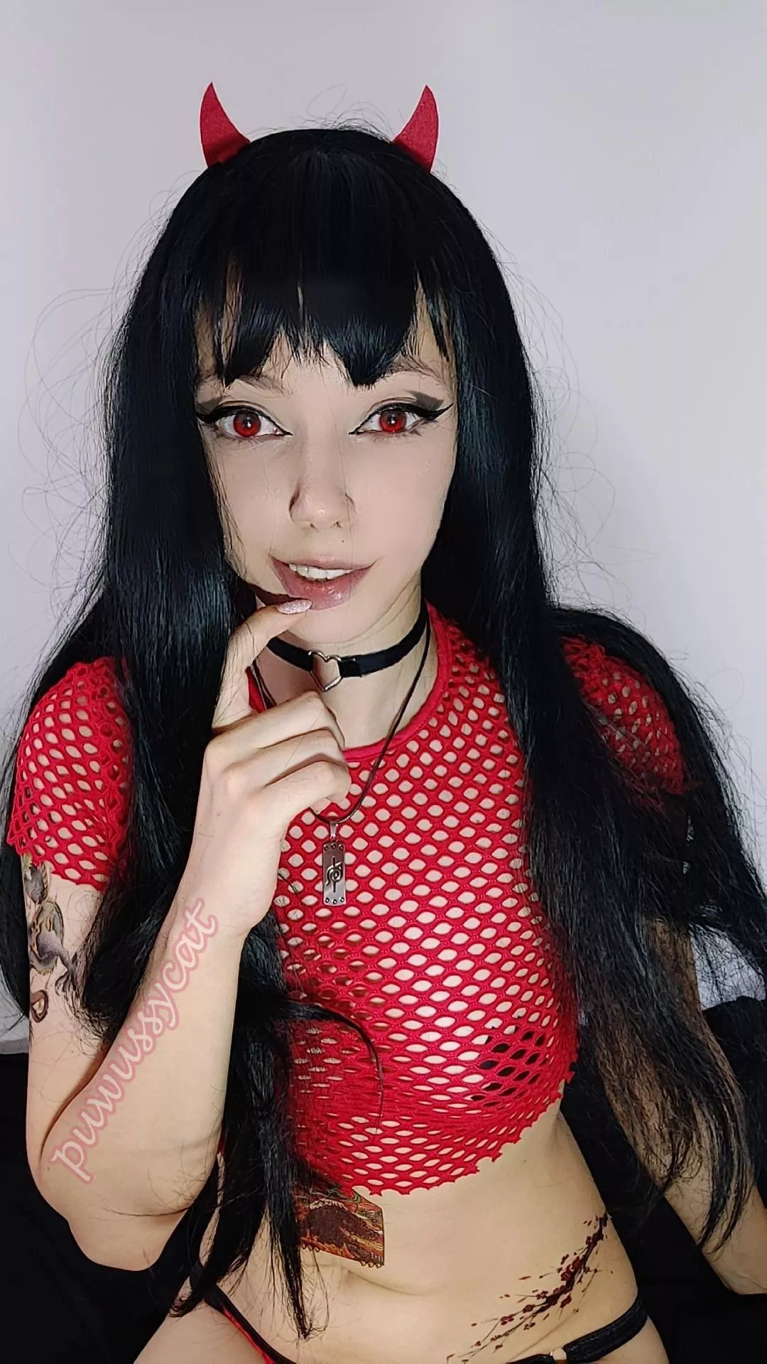 Anyone looking for a crazy submissive goth gf ?