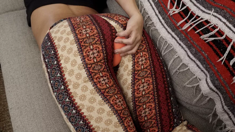 Being on top of the leggings is a unique sensation