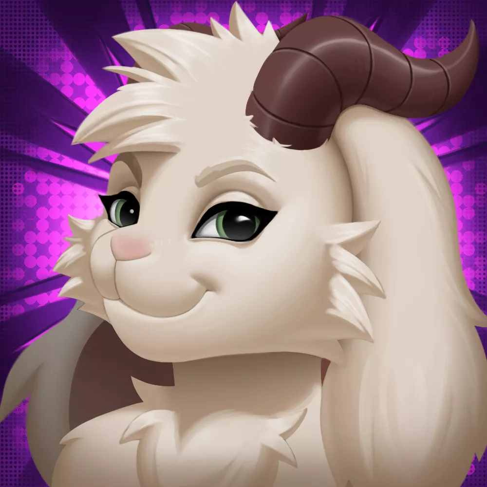 Cute girl💜 (Art by me)