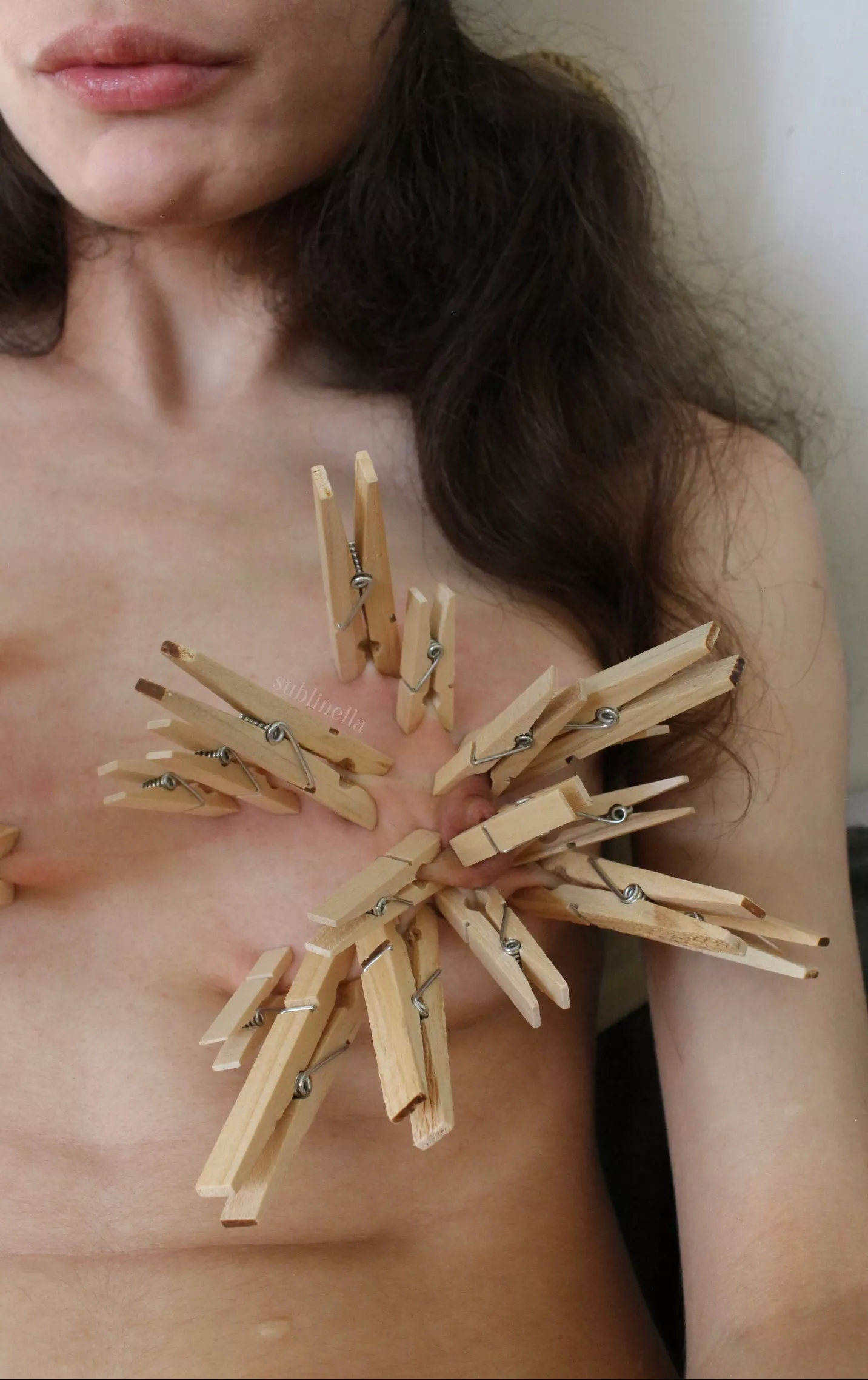 First time using wooden pegs