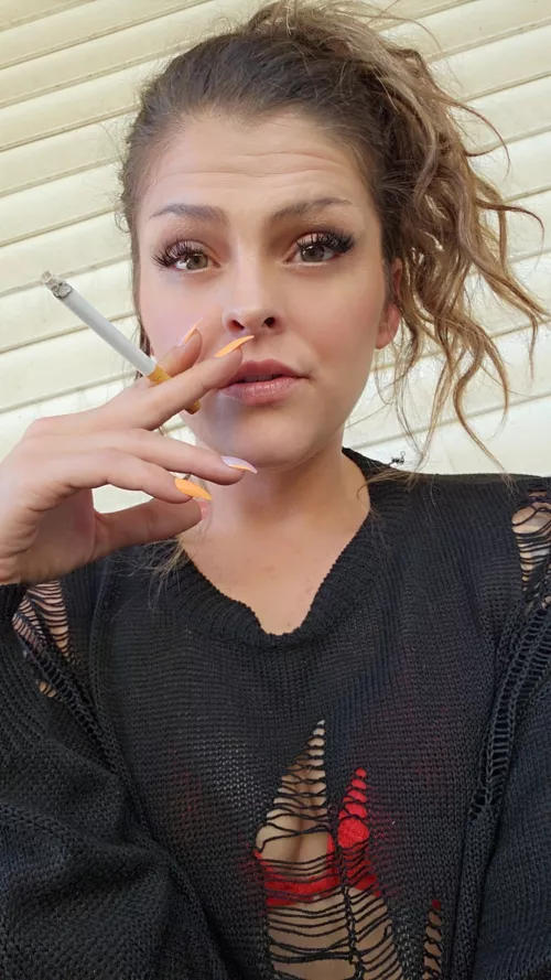 Hmm, is today a custom day or a seshh kinda day🥵💨🚬