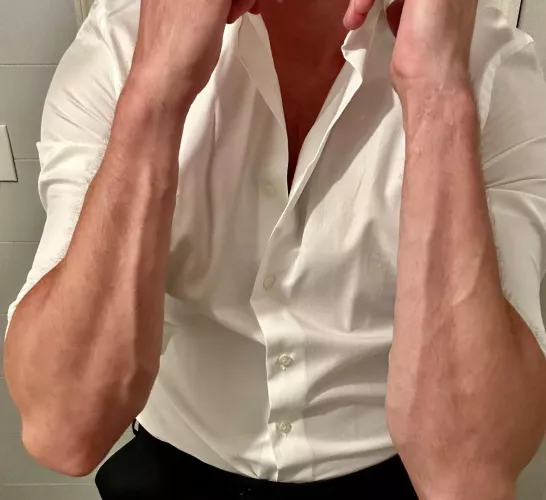 It’s the weekend! Time to take this shirt off