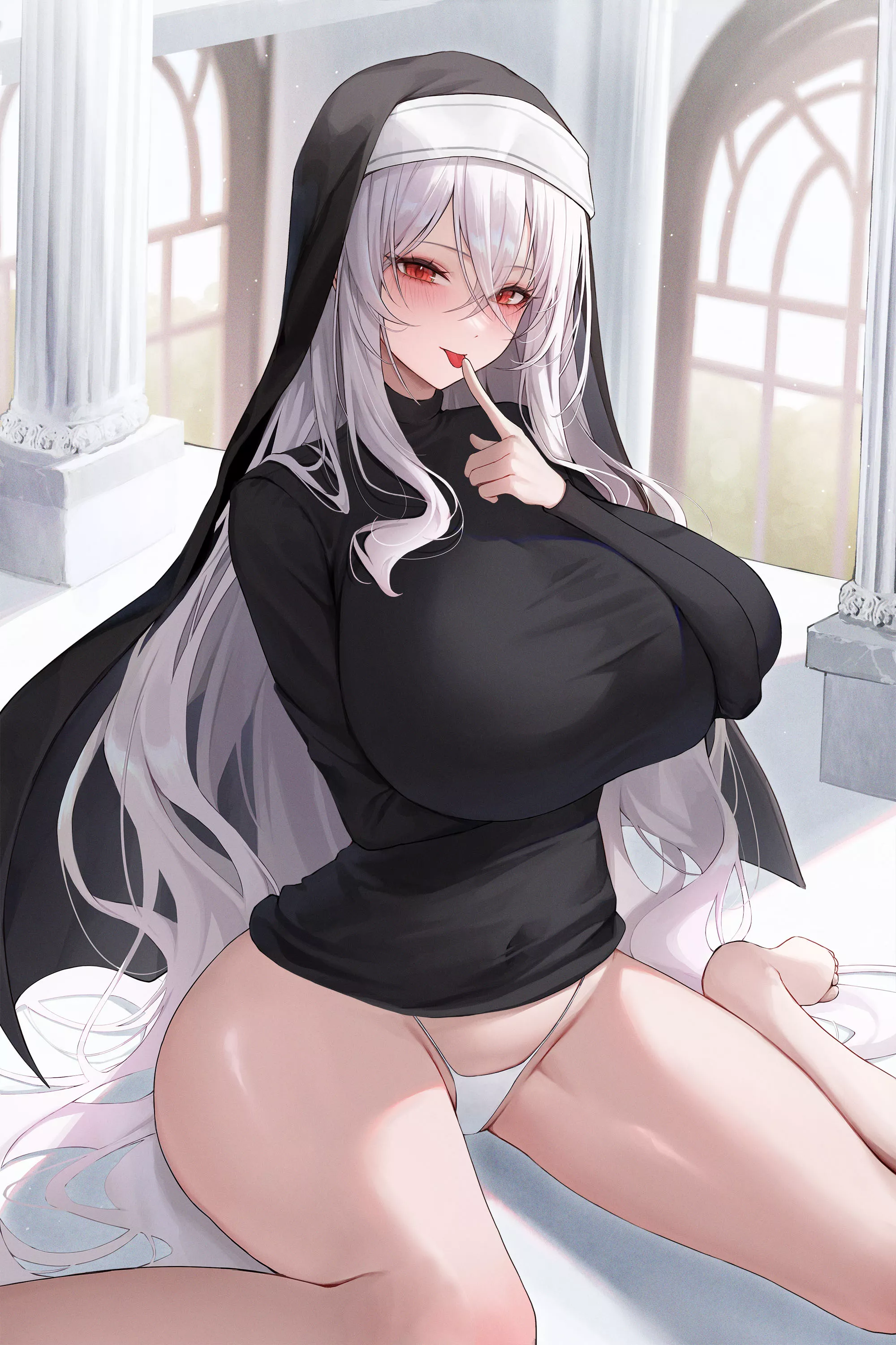 Lewd Nun [Artist's Original]