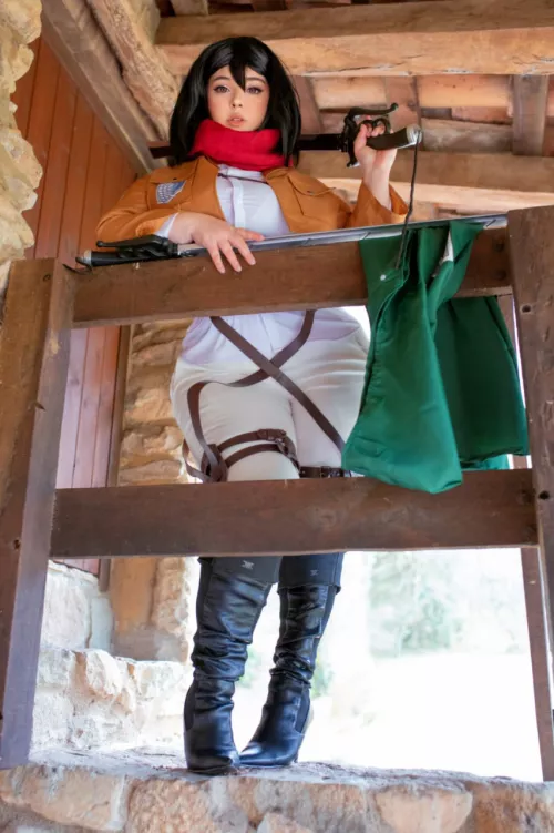 Mikasa Ackerman (Attack on Titan) by Bunnie_wifey