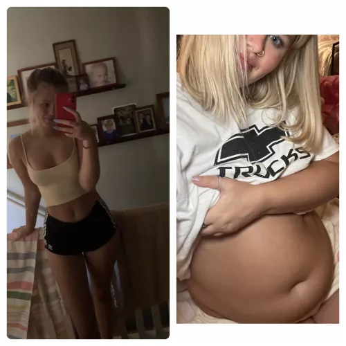 My gut is getting so heavy