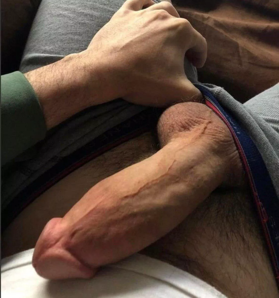 My semi hard cock wanna get milked [35]