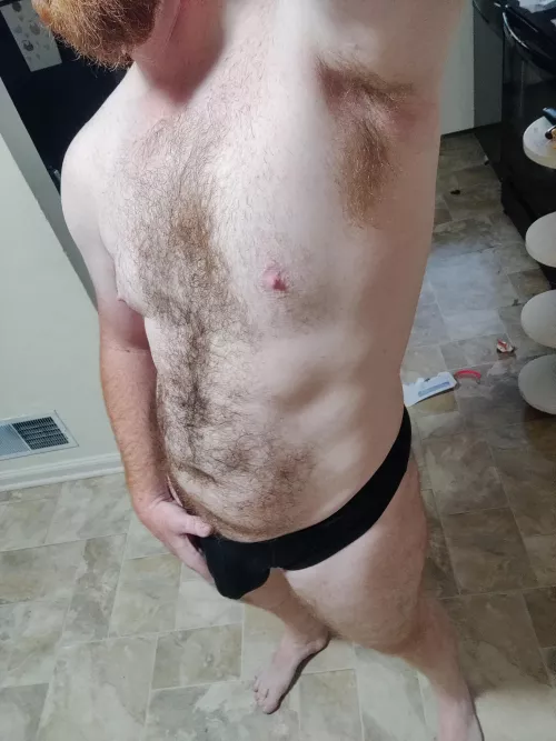 On your knees. I have something for you.