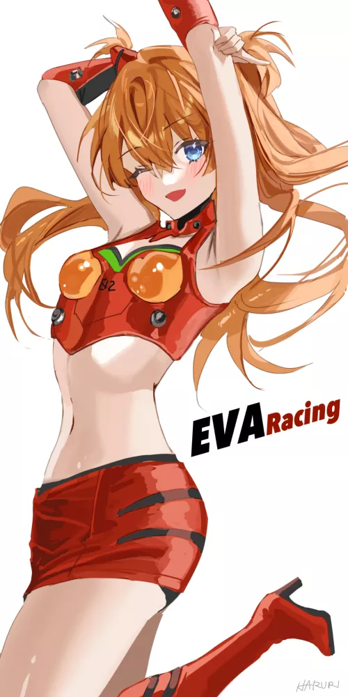 Race Queen Asuka [Evangelion]