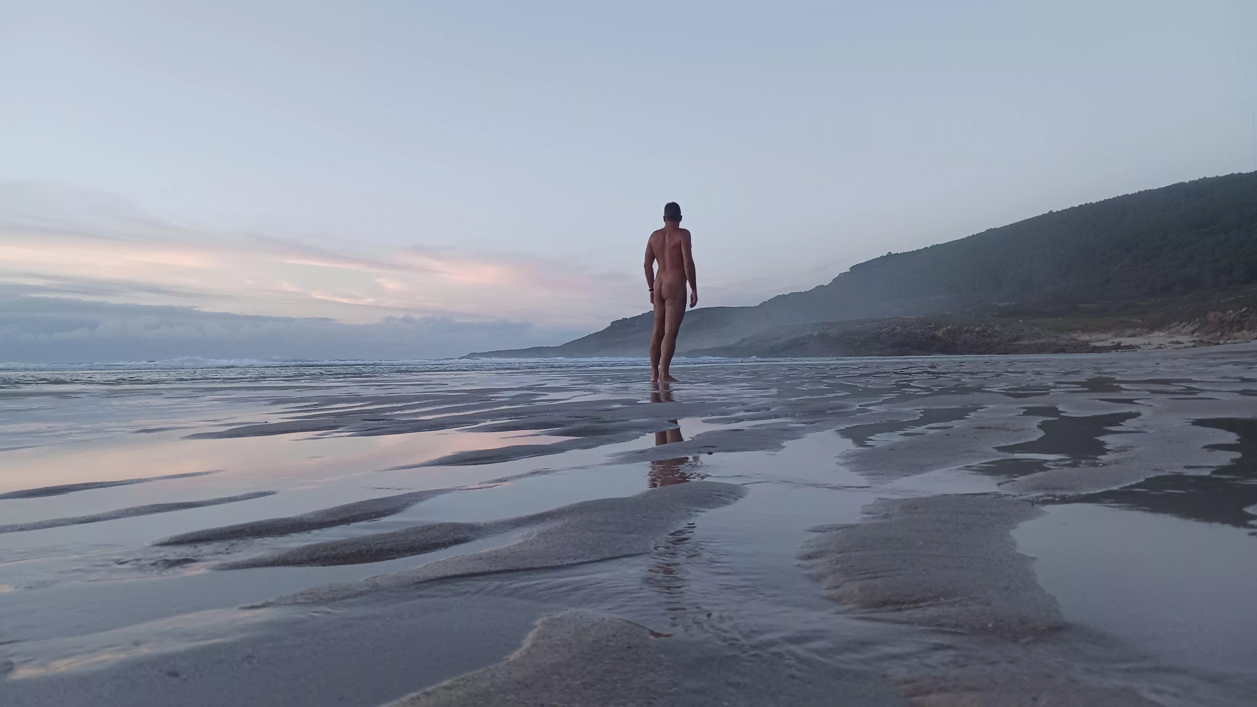Reflections at the beach