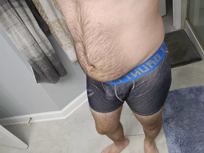 Showing off my Ft Troff Grunt Briefs.