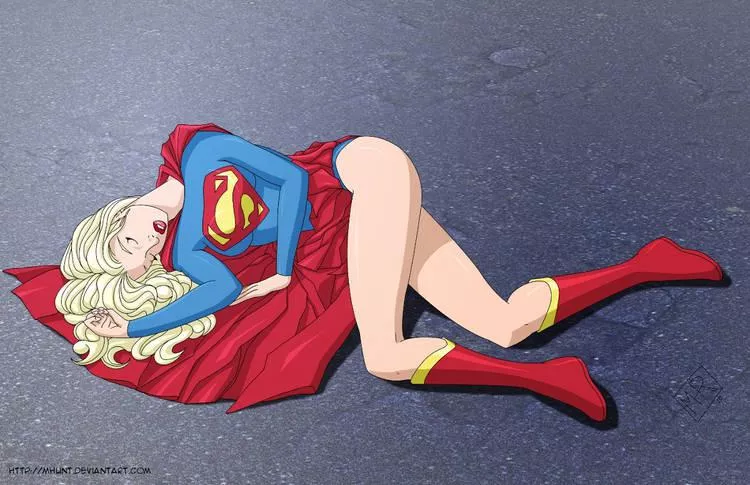 Super girl unconscious