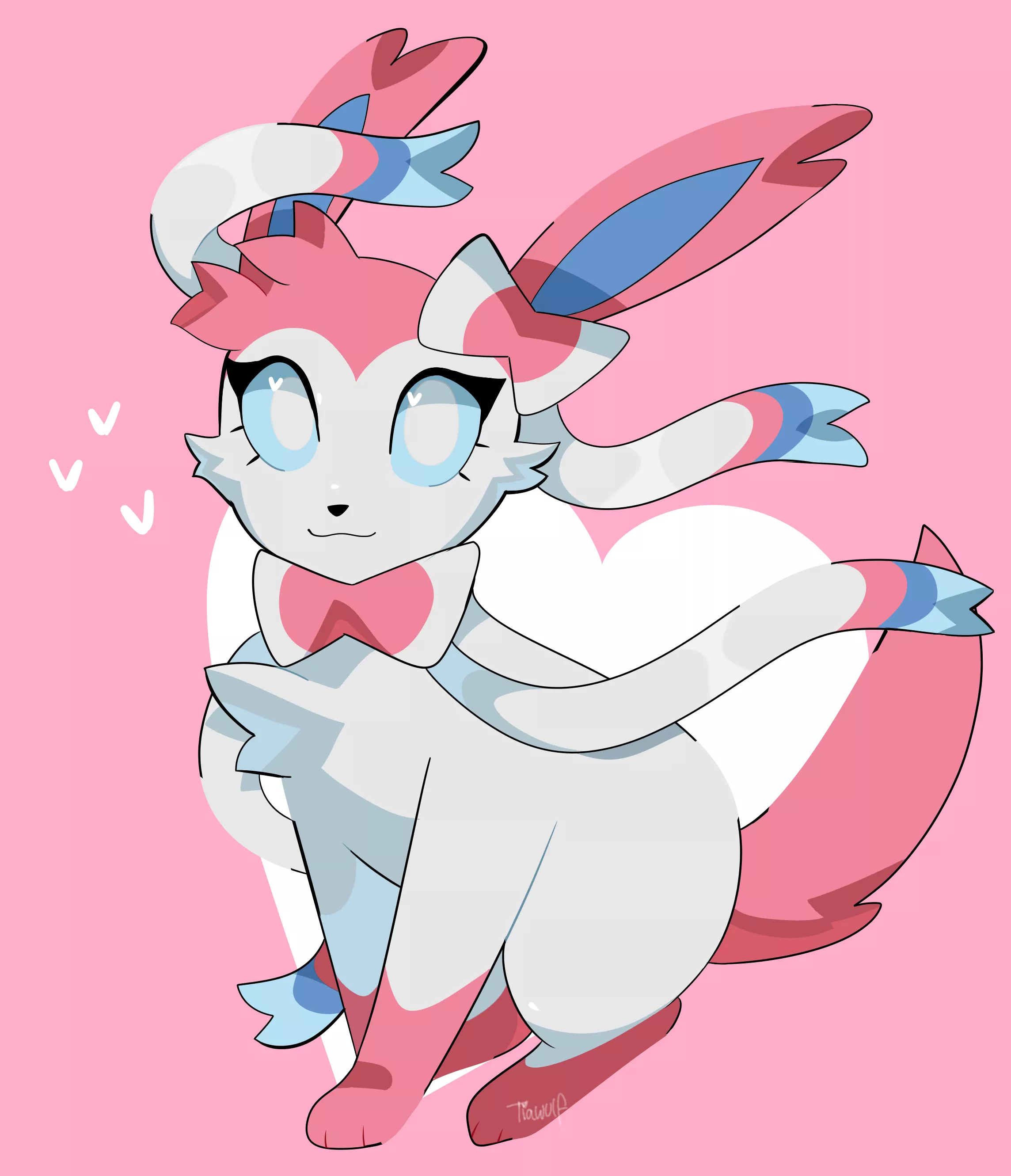 Sylveon from pokemon (aka my favorite pokemon)