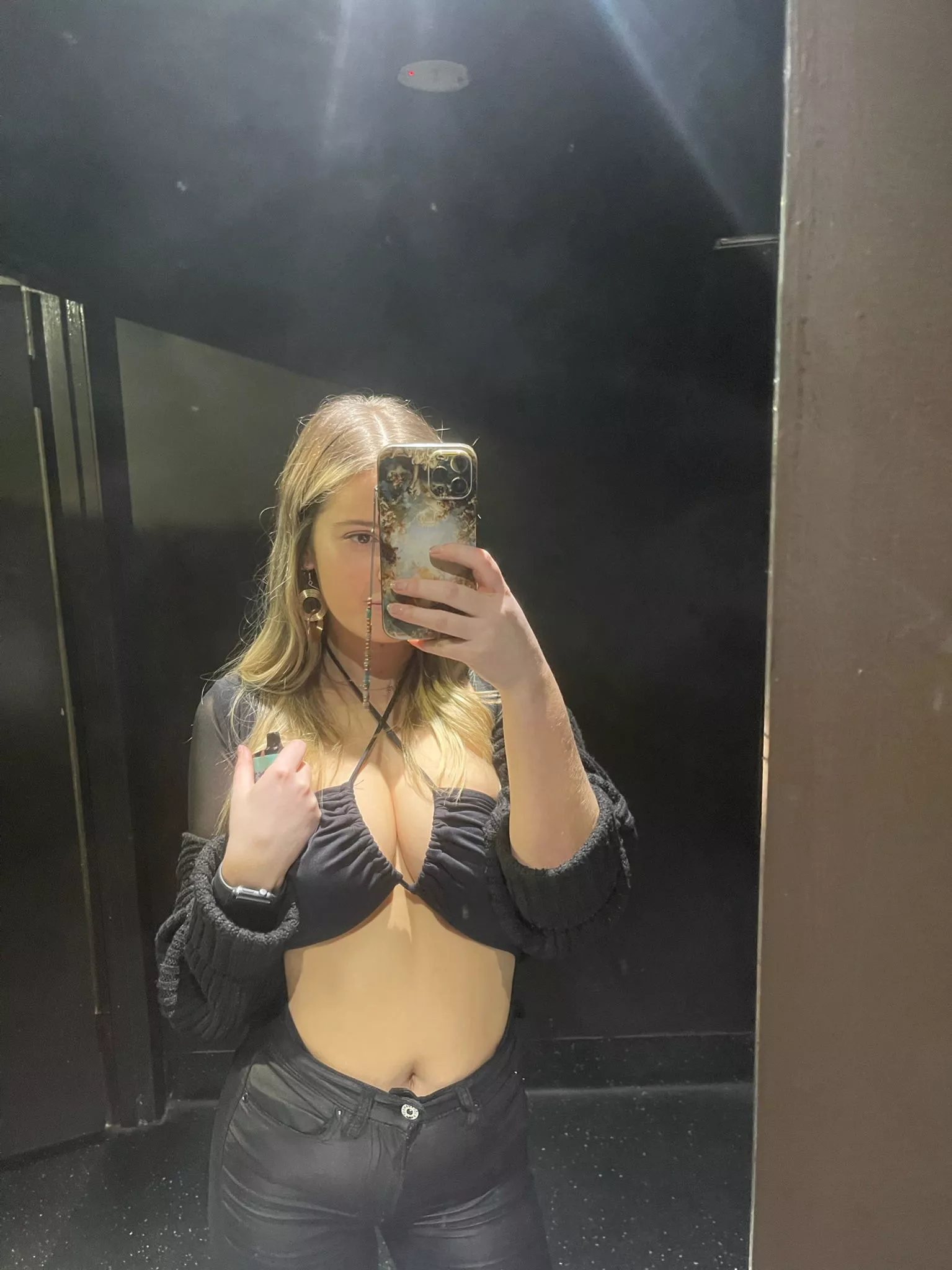 Your POV moments before you let a cheerleader sit on your face