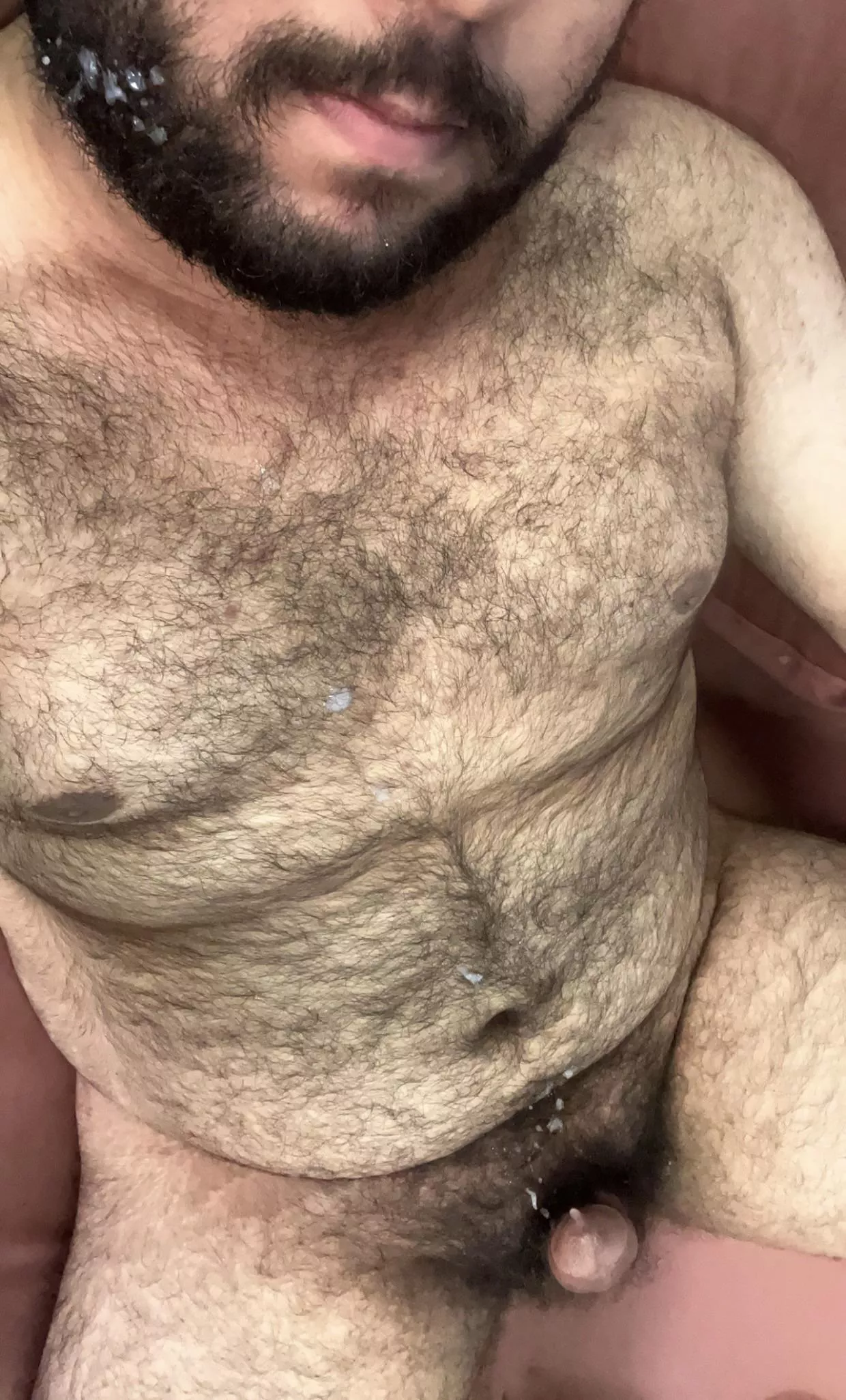 (20) oops made a mess and it reached my beard