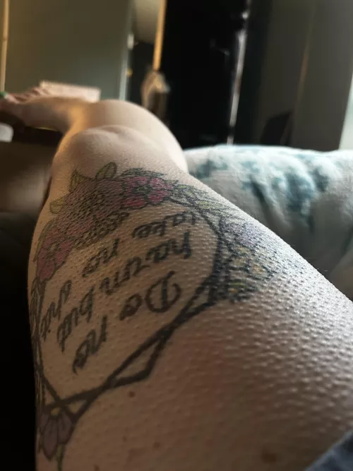 A good song gives me goosebumps every time.