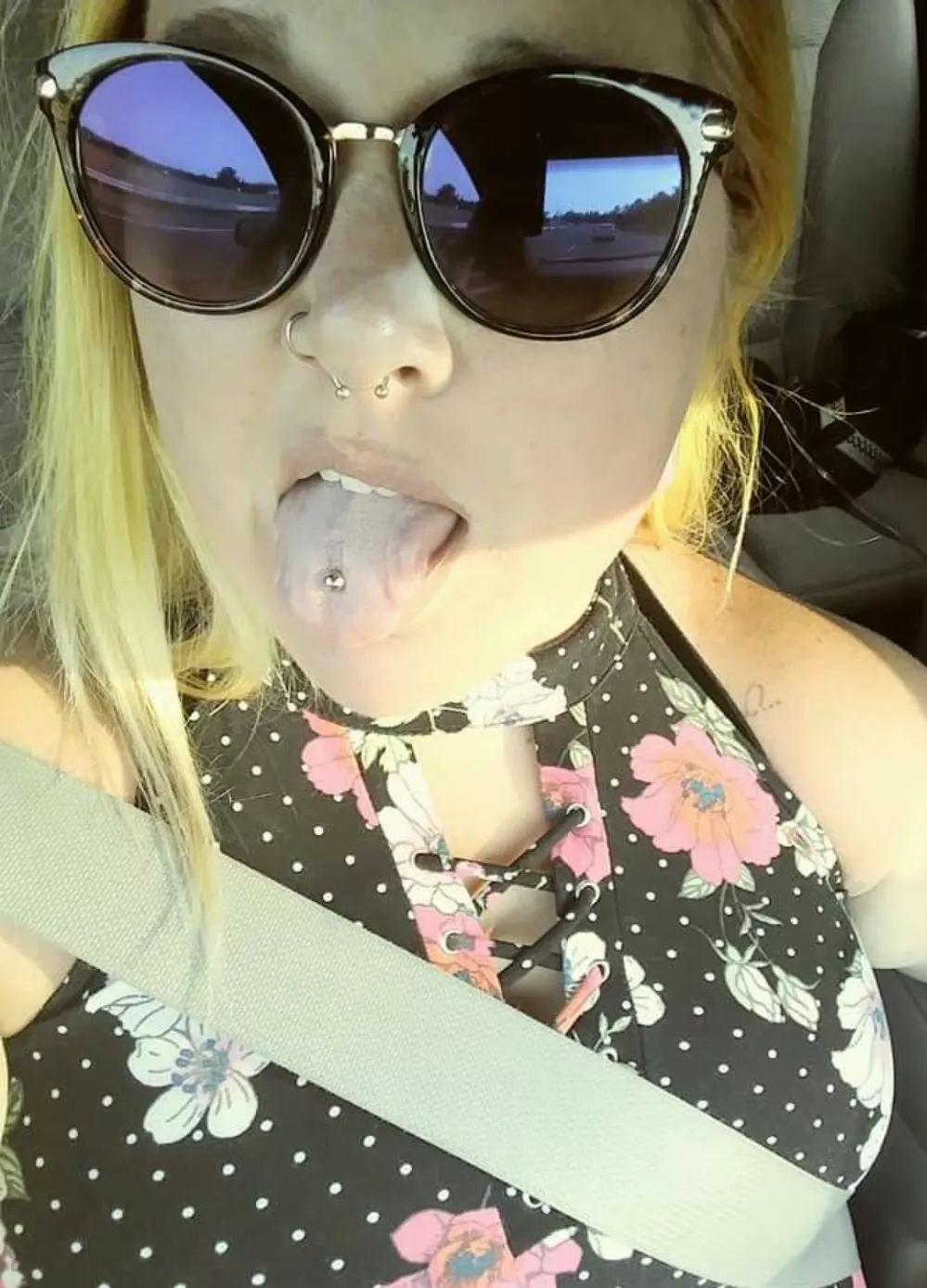 Being a good girl when I go out today.......... I promise