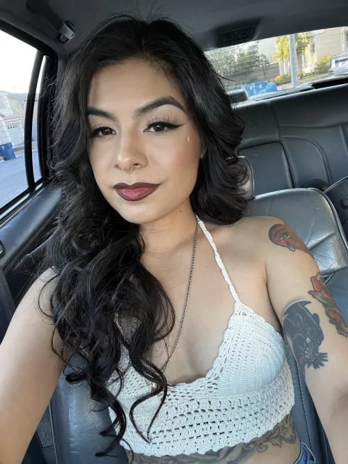 Cruising in my ‘94 Town Car 😊 Mexican x Vietnamese