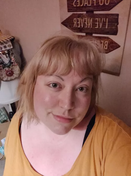 Early morning, scruffy hair pic