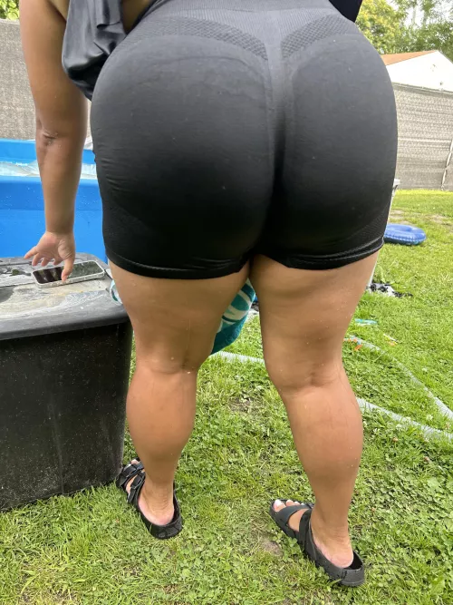 Father Inlaw said my butt looks nice in my shorts