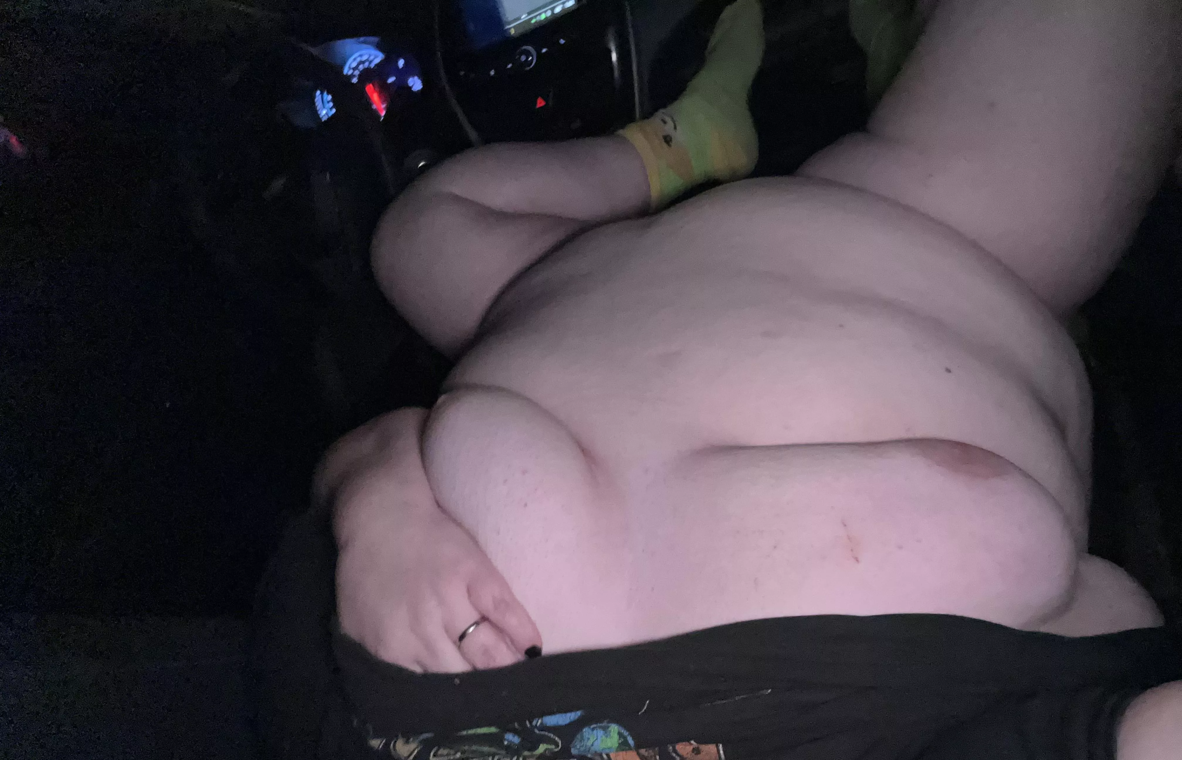 Getting high in my car. Want to join me?