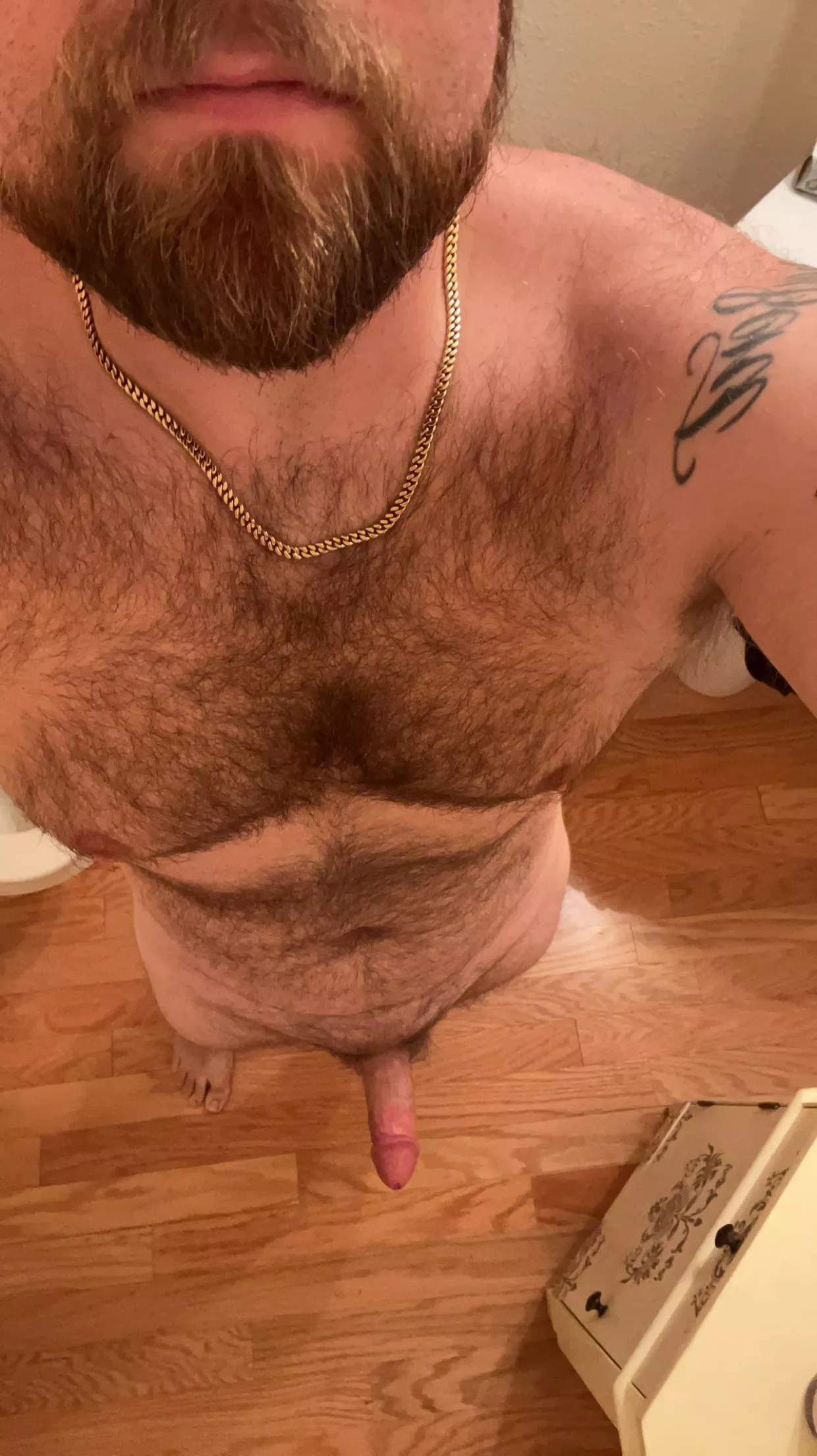 Hope you don’t mind some chest hair 😏