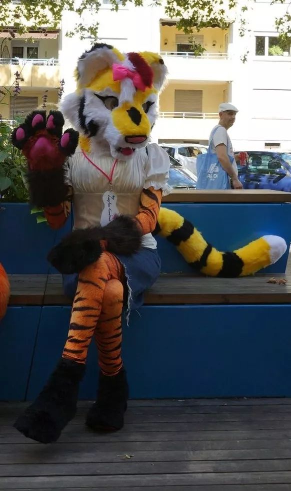 Juno was on her first Suitwalk yesterday