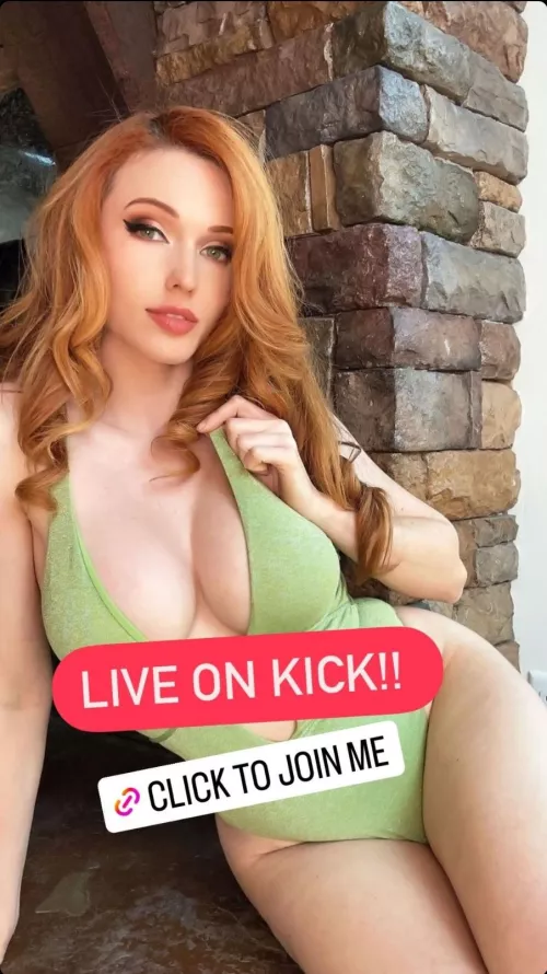 LIVE ON KICK! - KICK.COM/AMOURANTH - SHE'S LIVE RIGHT NOW!