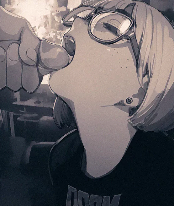 Monamin - Feeding a fangirl