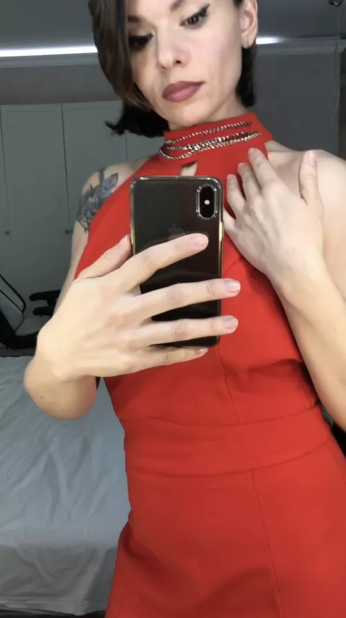 My favorite red dress