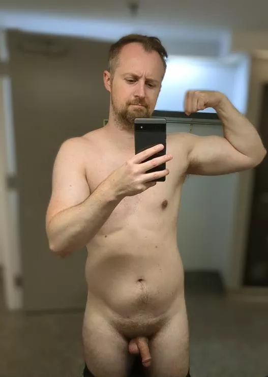 Naked flexing