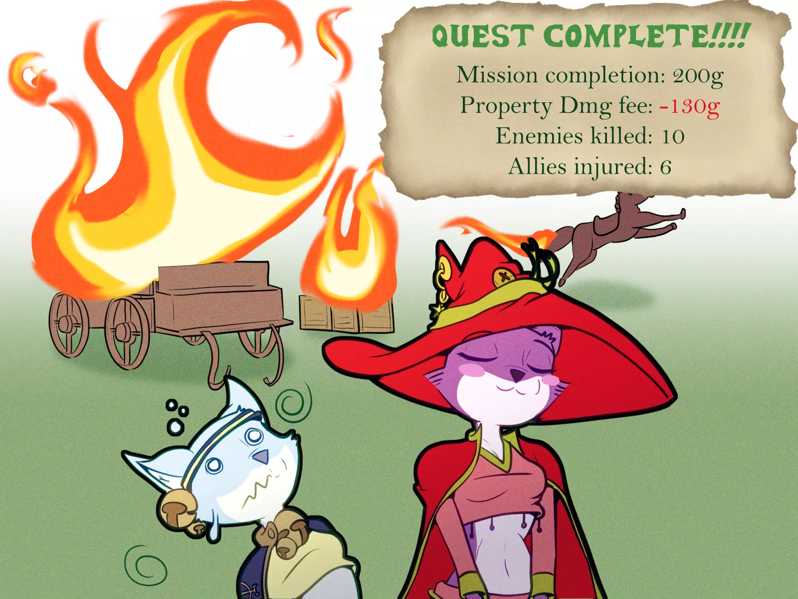 Quest Complete! (Art by me)