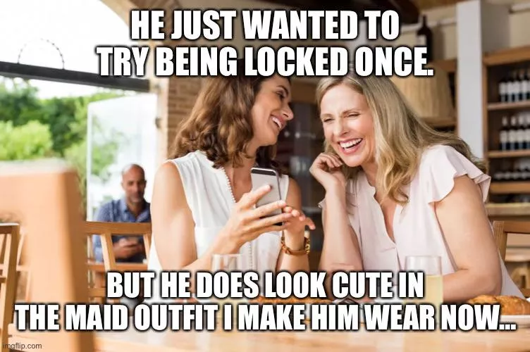 She loves to share you with her friends