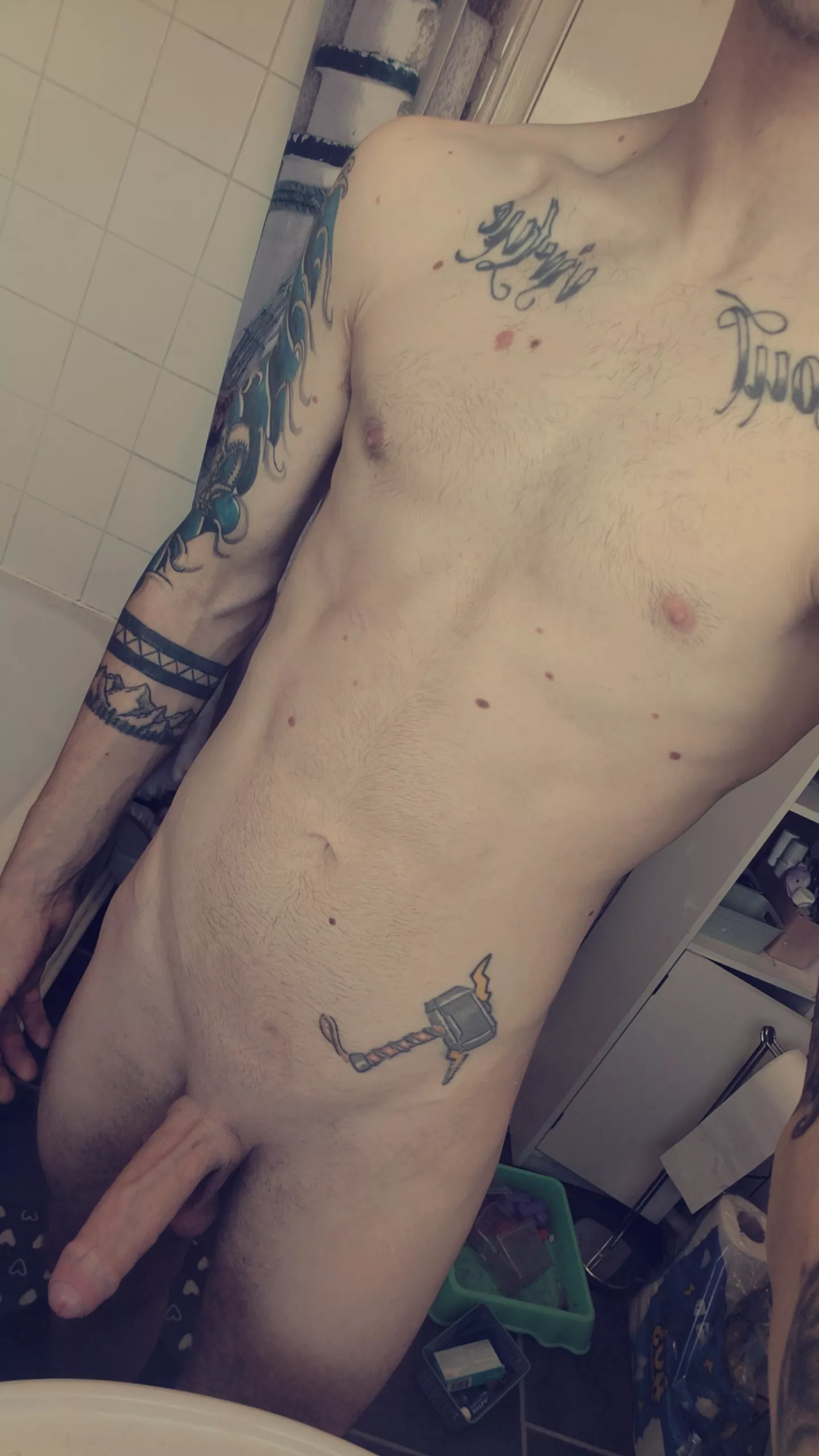 Such a hot day I might stay naked