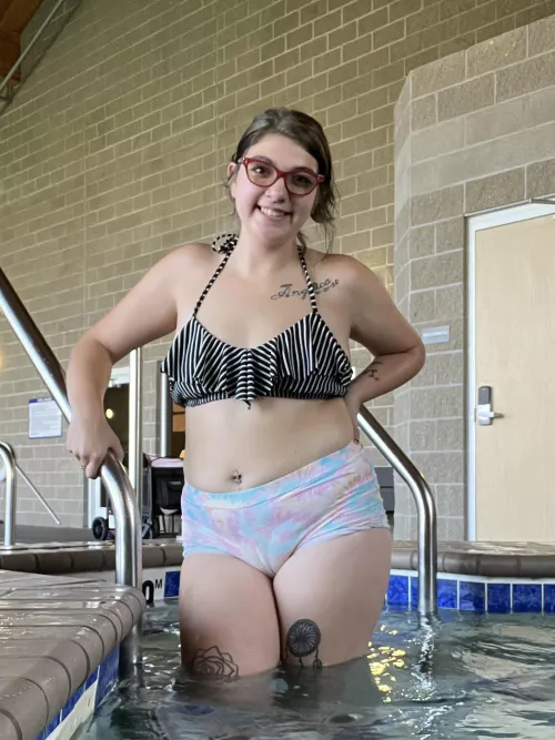 Taken at my hottub today, I feel great in my own body